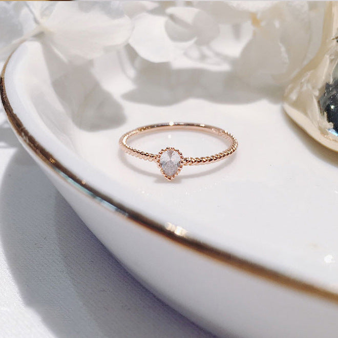 Korean Dongdaemun 1990 Style Adjustable Ring for Women
