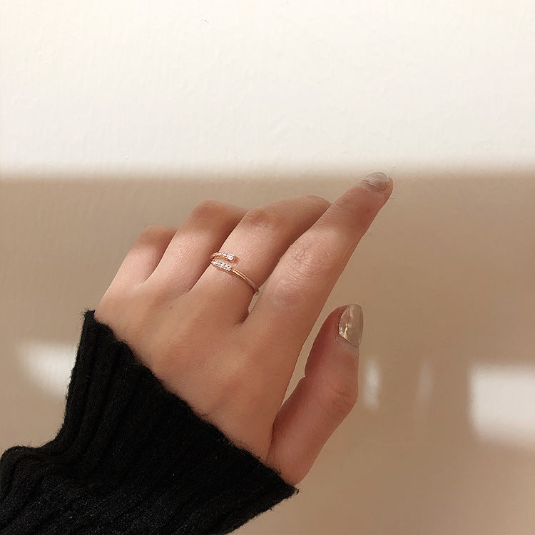Korean Dongdaemun 1990 Style Adjustable Ring for Women