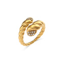 Personalized Stainless Steel Trendy Fashion Ring